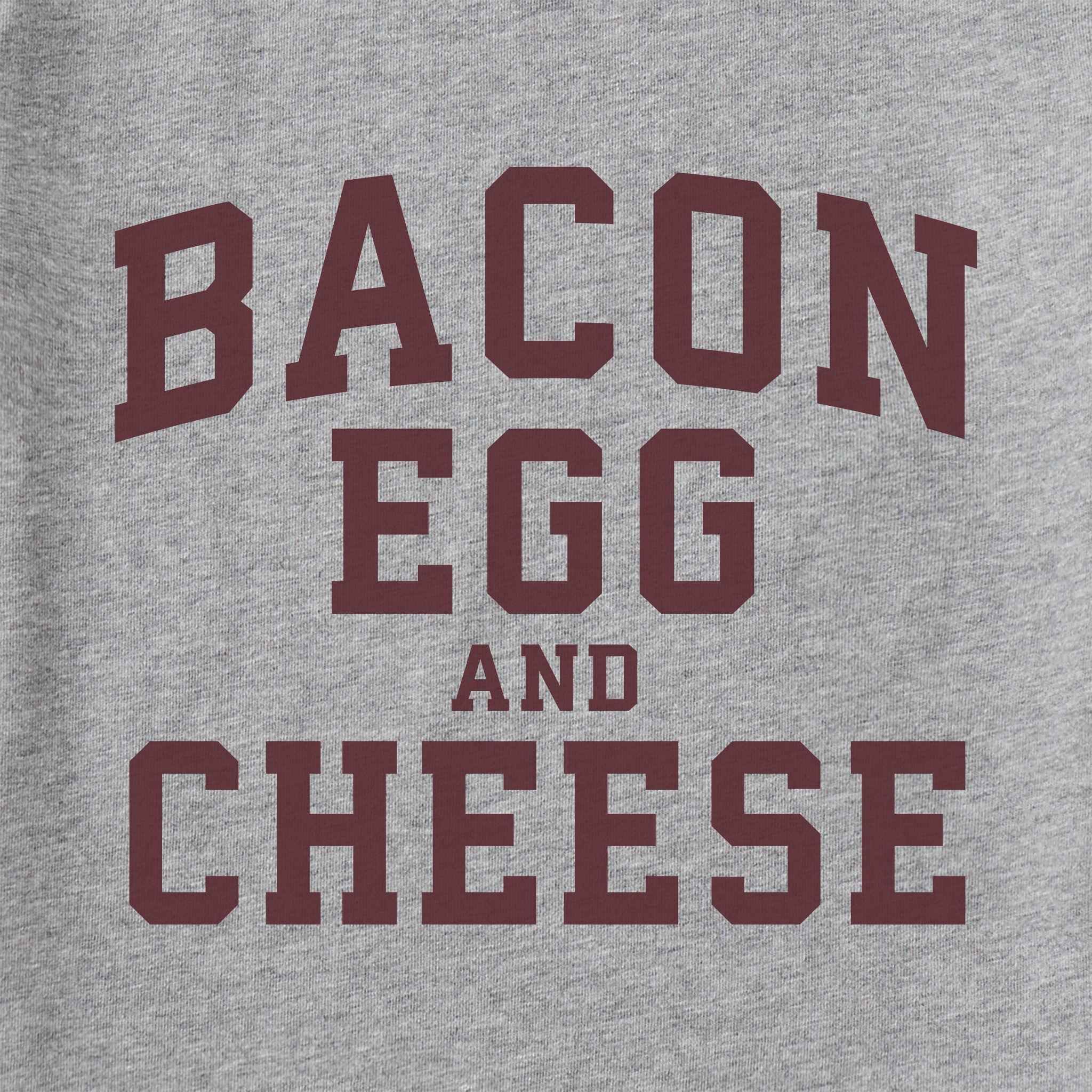 Men's Bacon Egg and Cheese Arch Long Sleeve Crusher Tee