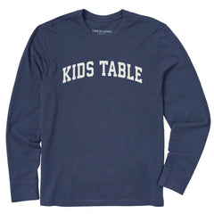 Men's Kids Table Arch Long Sleeve Crusher Tee
