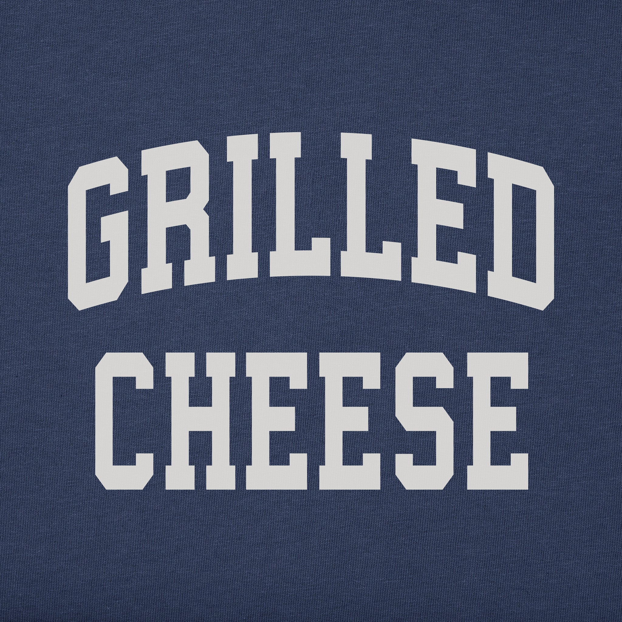 Toddler Grilled Cheese Arched Short Sleeve Crusher Tee