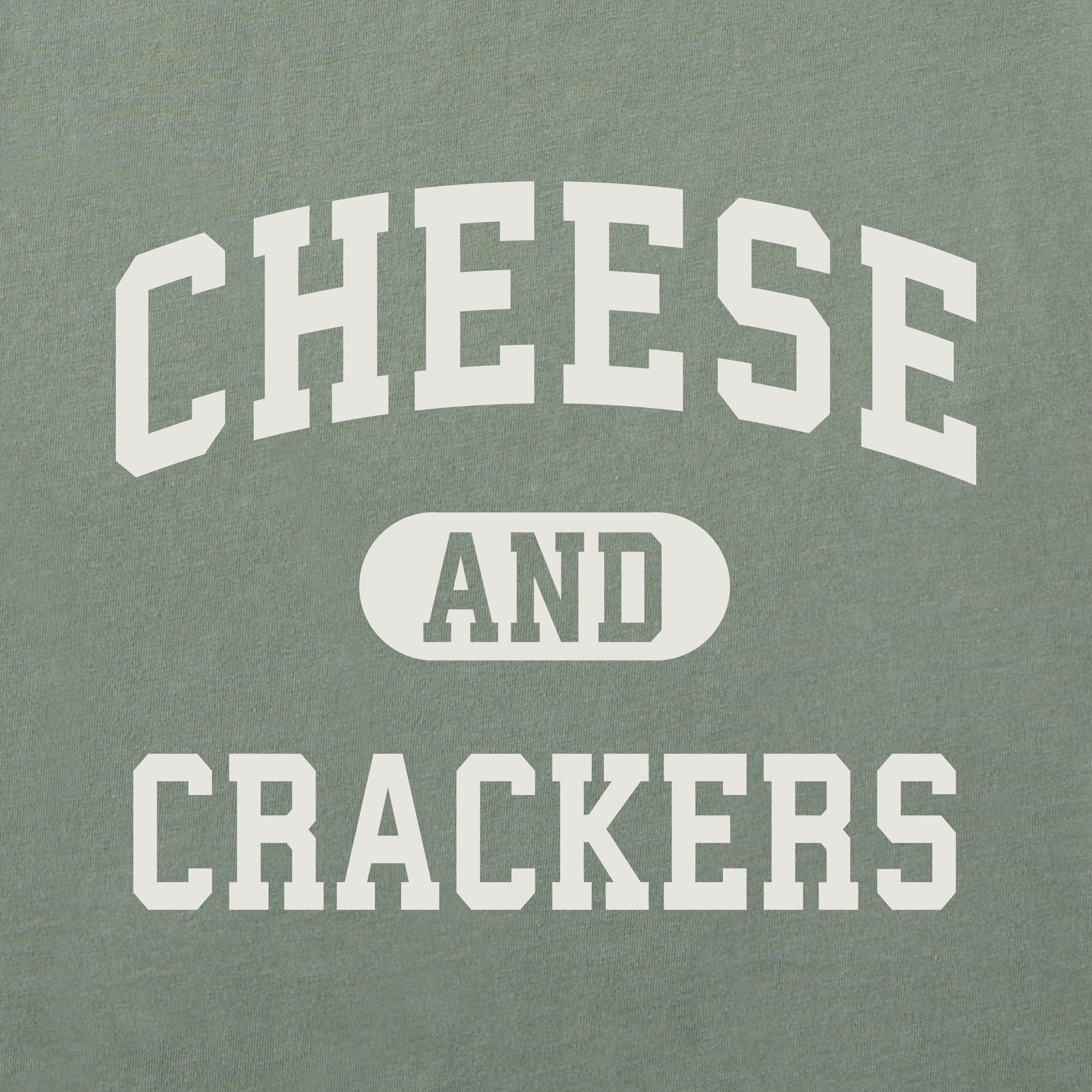 Women's Cheese and Crackers Arch Long Sleeve Crusher Tee