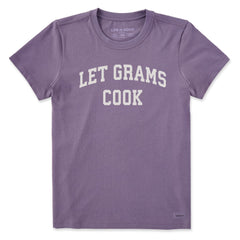 Women's Let Grams Cook Arch Short Sleeve Crusher Tee