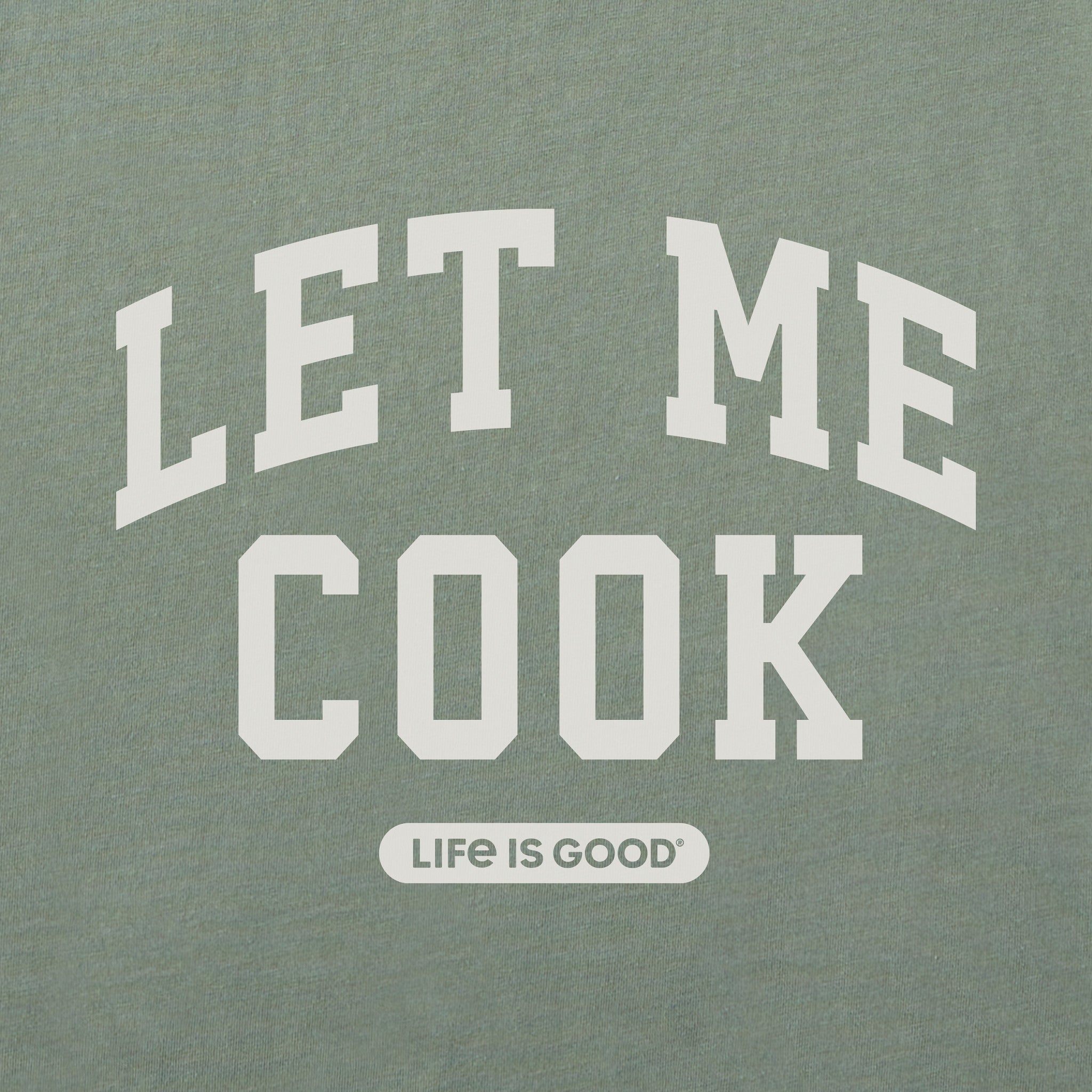 Women's Let Me Cook Arch Short Sleeve Crusher Tee