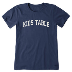 Women's Kids Table Arch Short Sleeve Crusher Tee