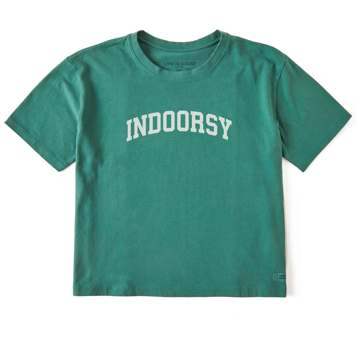 Women's Indoorsy Arch Short Sleeve Crusher Boxy Tee
