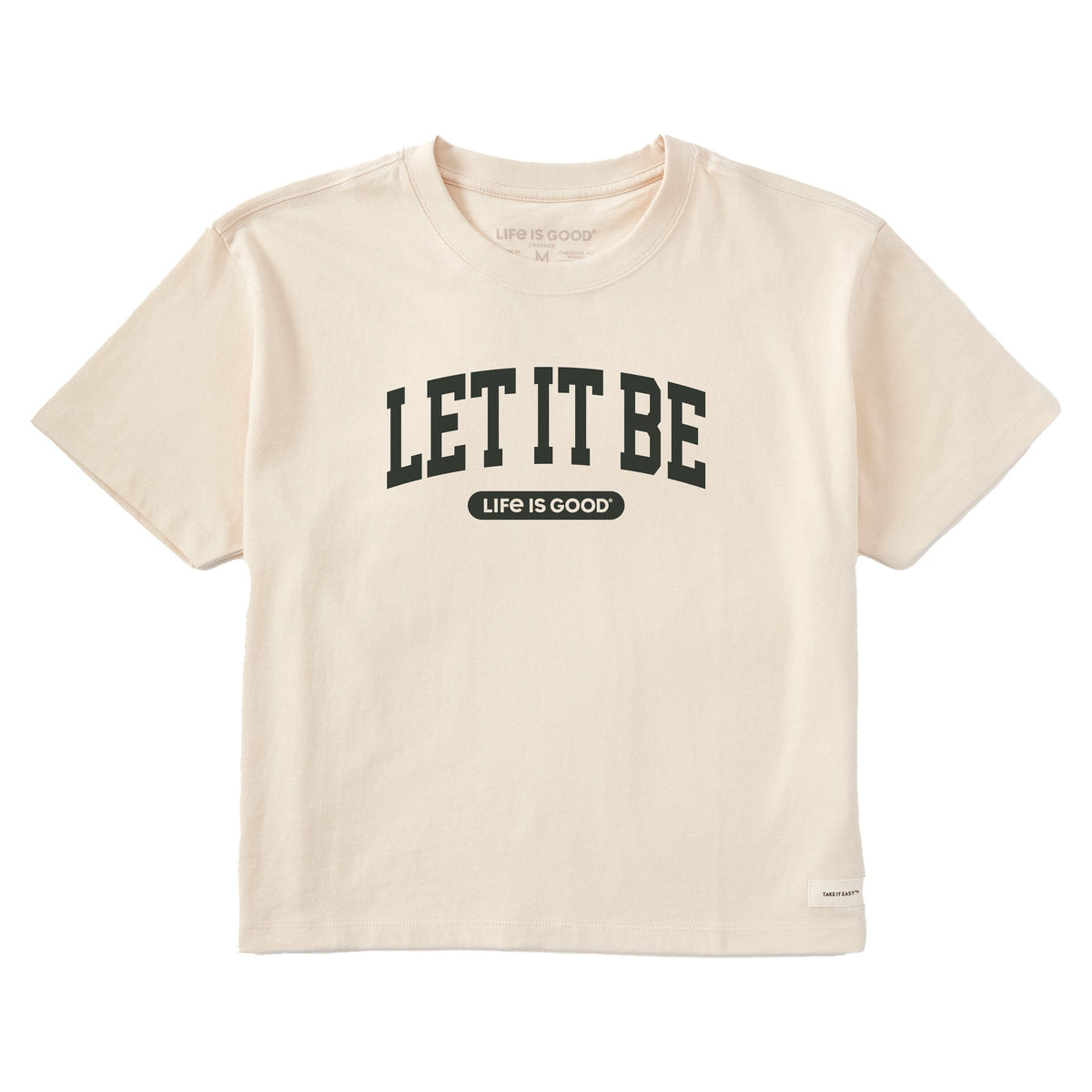 Women's Let it Be Arch Short Sleeve Crusher Boxy Tee