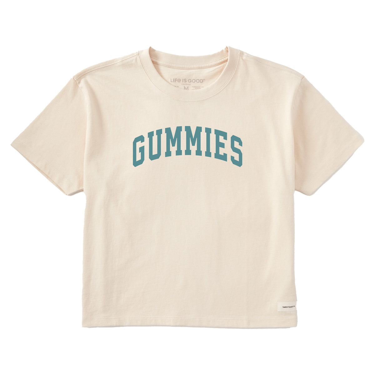 Women's Gummies Arch Short Sleeve Crusher Boxy Tee