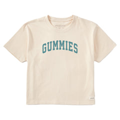 Women's Gummies Arch Short Sleeve Crusher Boxy Tee