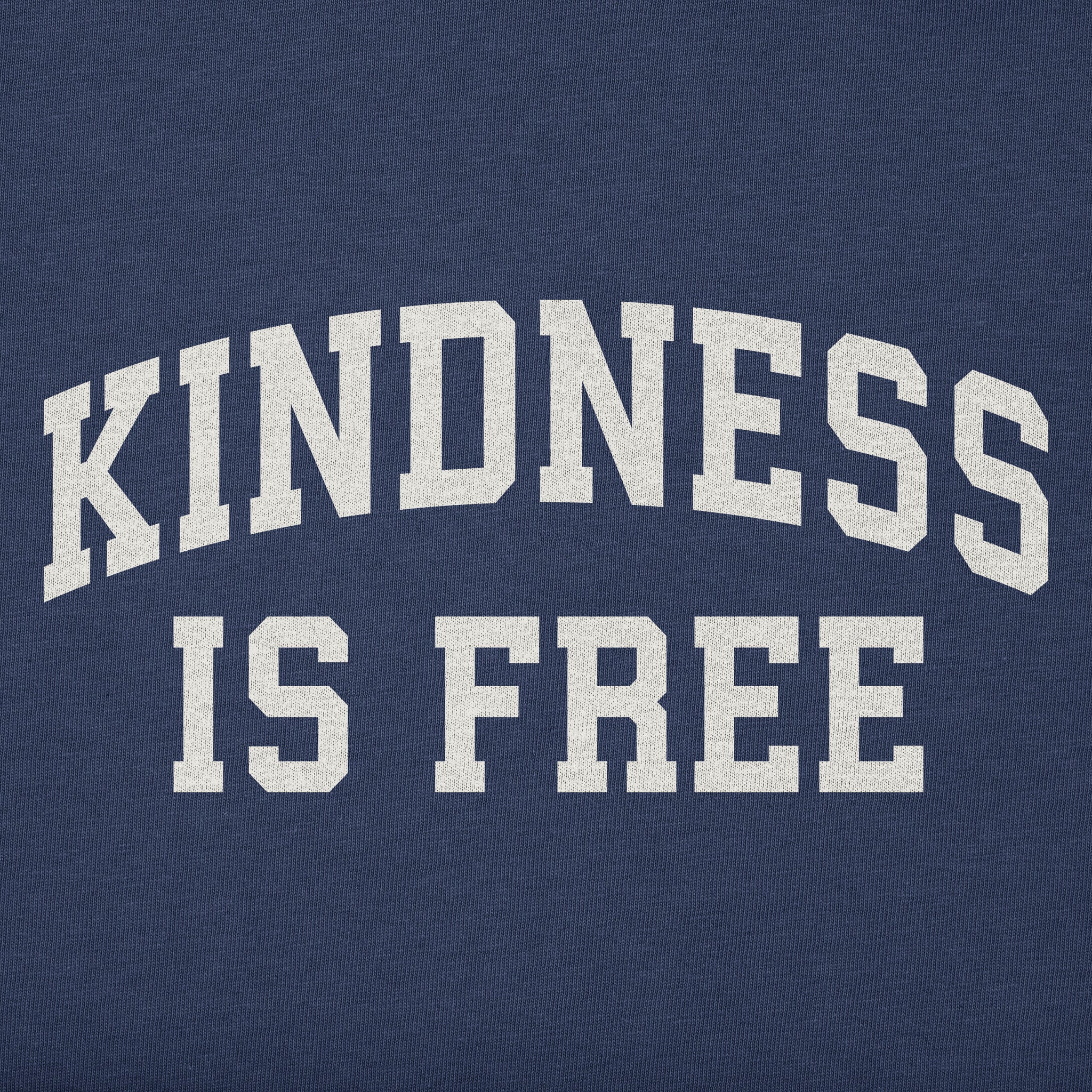 Men's Kindness is Free Arch Short Sleeve Crusher Tee