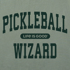 Men's Pickleball Wizard Arch Short Sleeve Crusher Tee