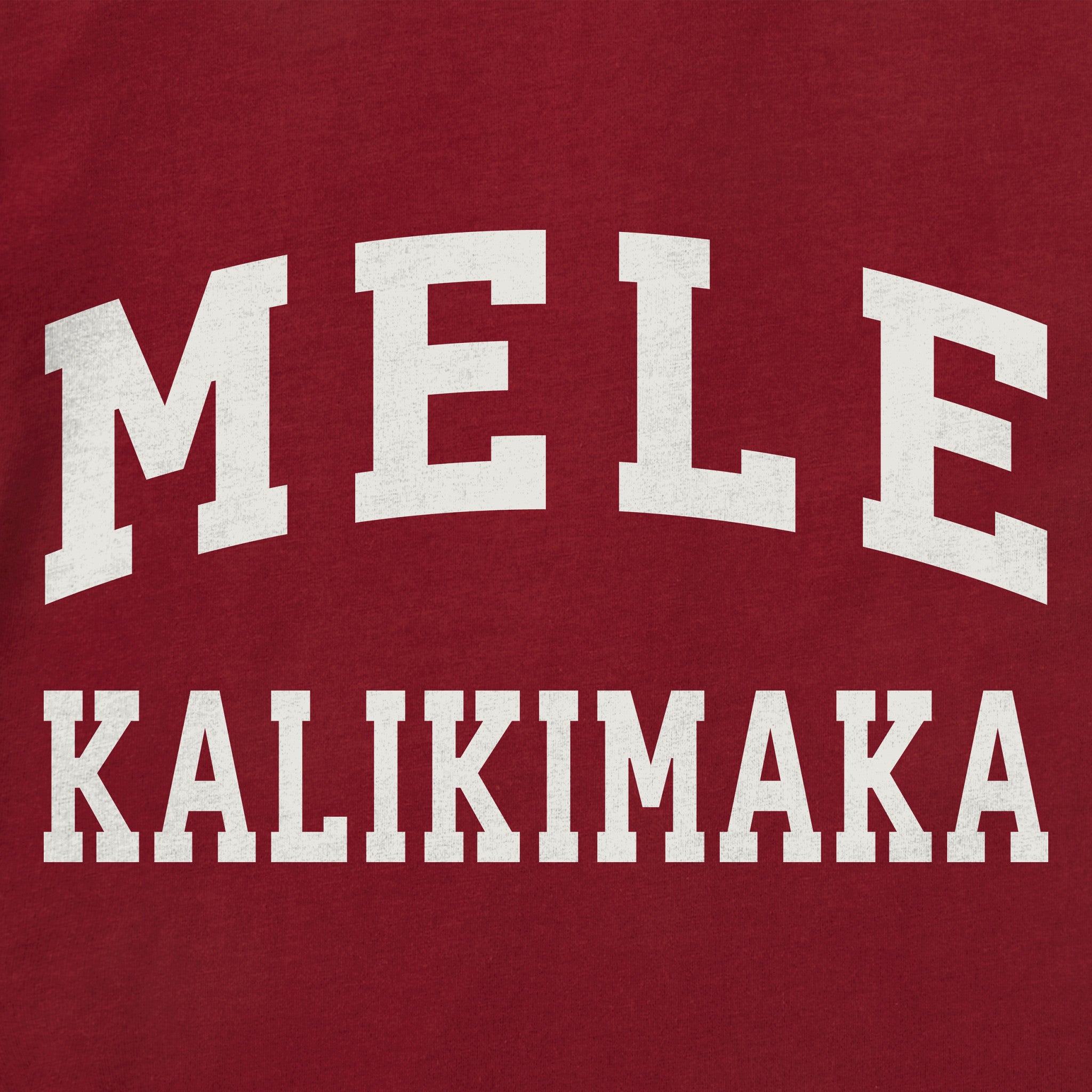 Men's Mele Kalikimaka Arch Short Sleeve Crusher Tee