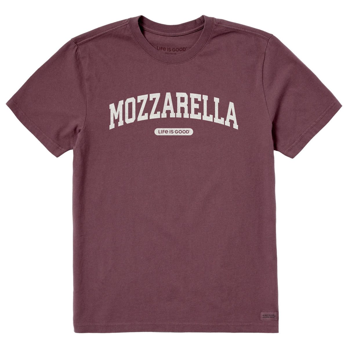 Men's Mozzarella Arch Short Sleeve Crusher Tee