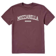 Men's Mozzarella Arch Short Sleeve Crusher Tee