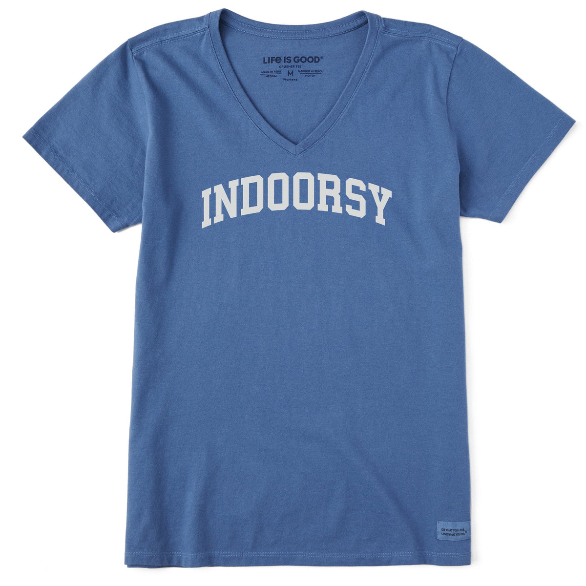 Women's Indoorsy Arch Short Sleeve Crusher Vee