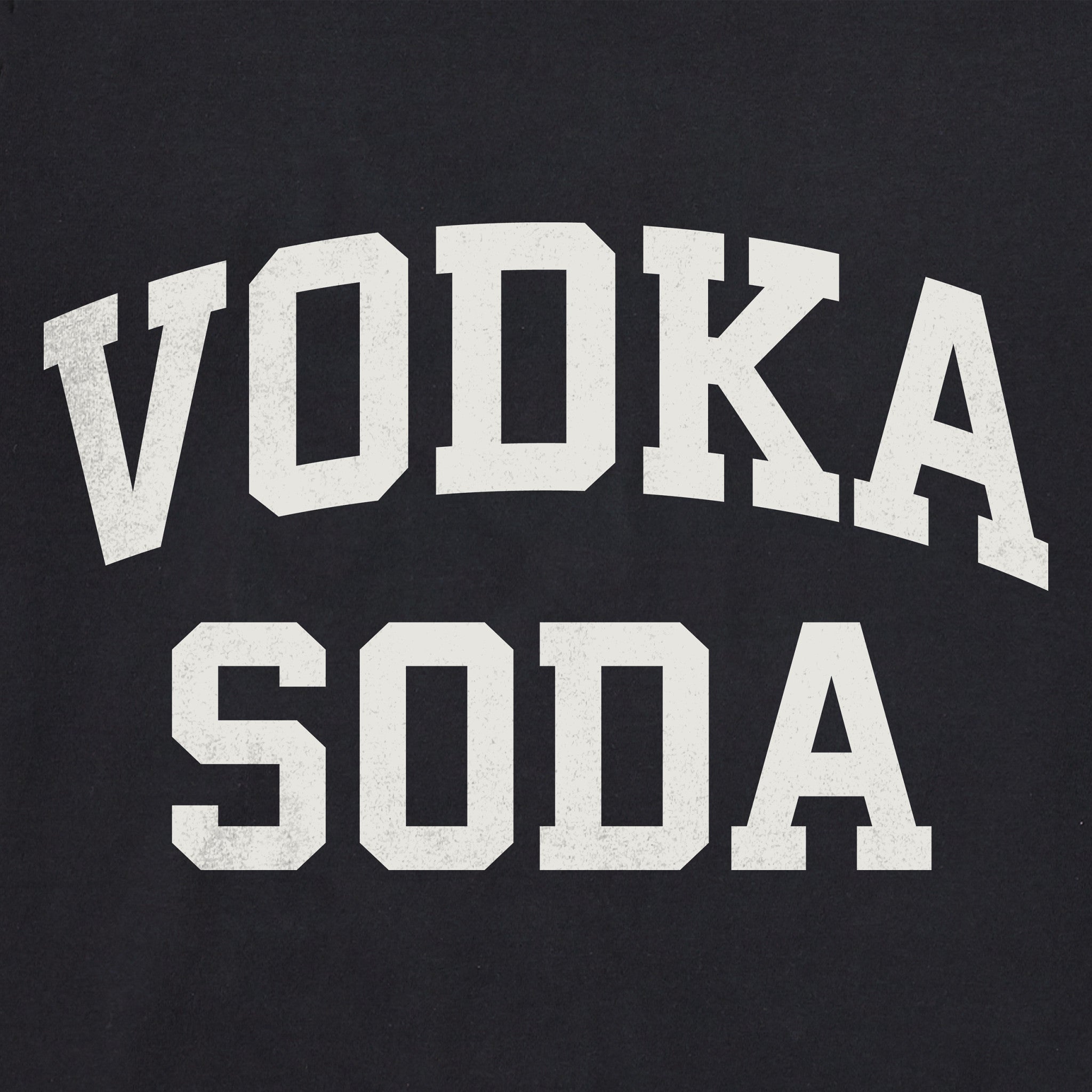 Men's Vodka Soda Arch Long Sleeve Crusher Tee
