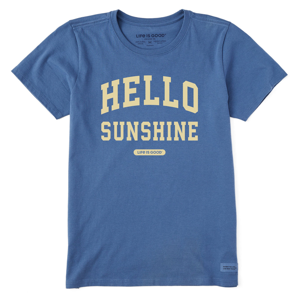 Women's Hello Sunshine Arch Short Sleeve Crusher Tee