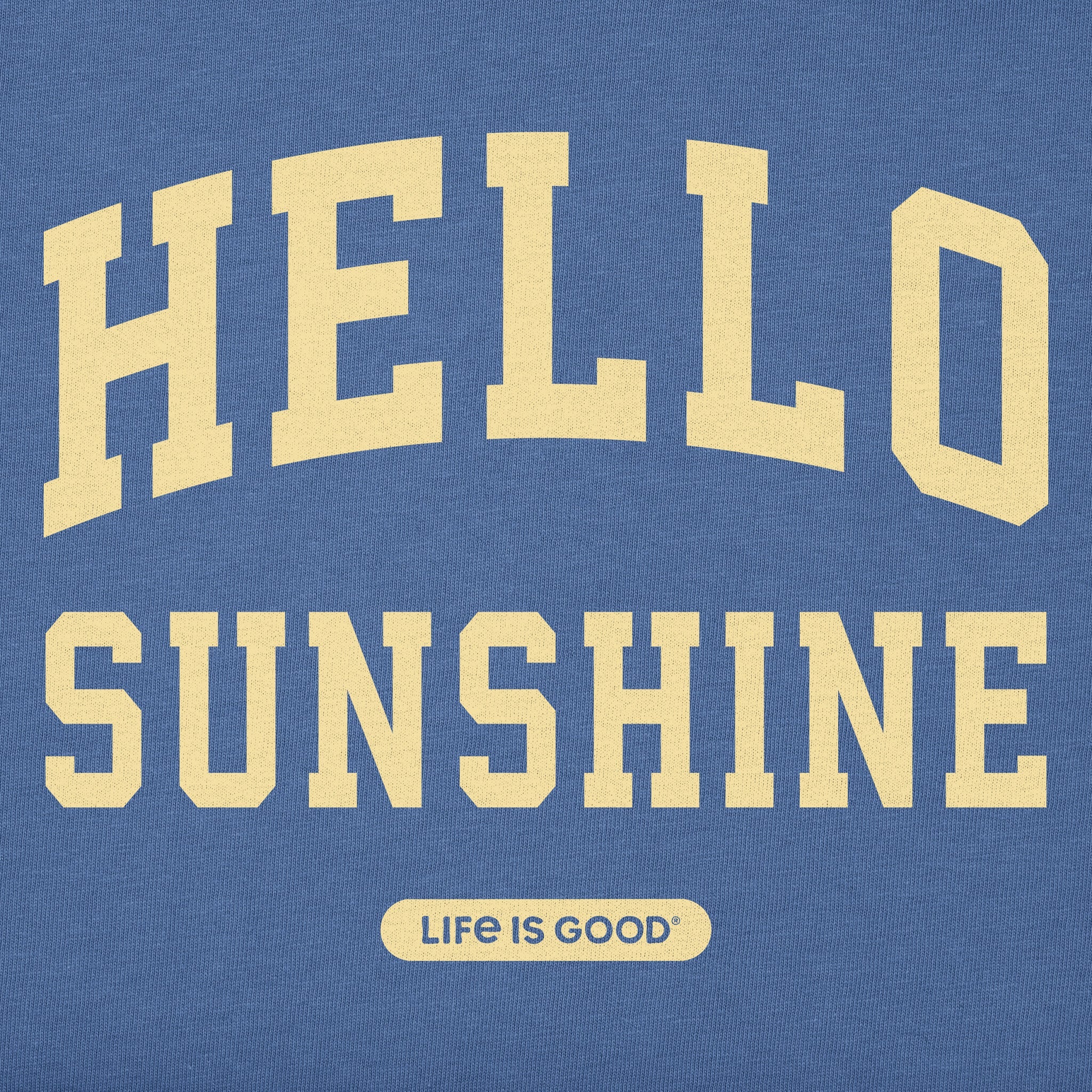 Women's Hello Sunshine Arch Short Sleeve Crusher Tee