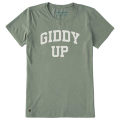 Women's Giddy Up Arch Short Sleeve Crusher Tee