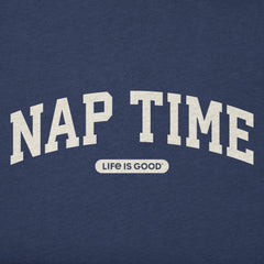 Kids Nap Time Arch Long Sleeve Crusher Tee