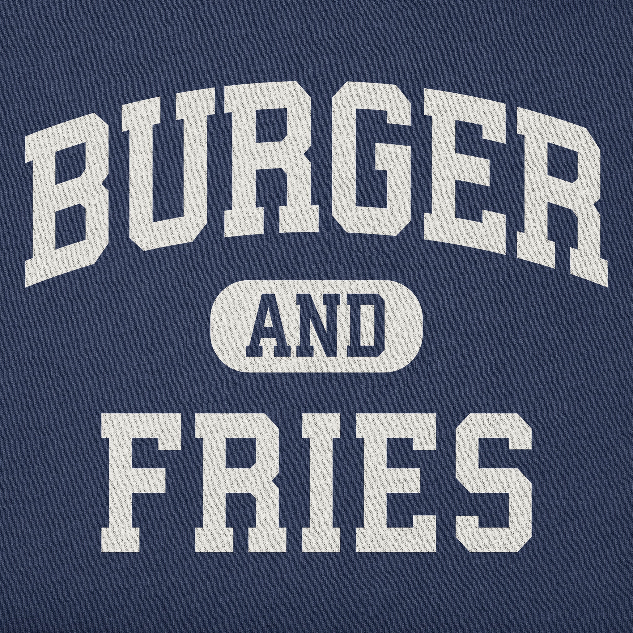 Kids Burger and Fries Arch Long Sleeve Crusher Tee