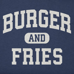 Kids Burger and Fries Arch Long Sleeve Crusher Tee