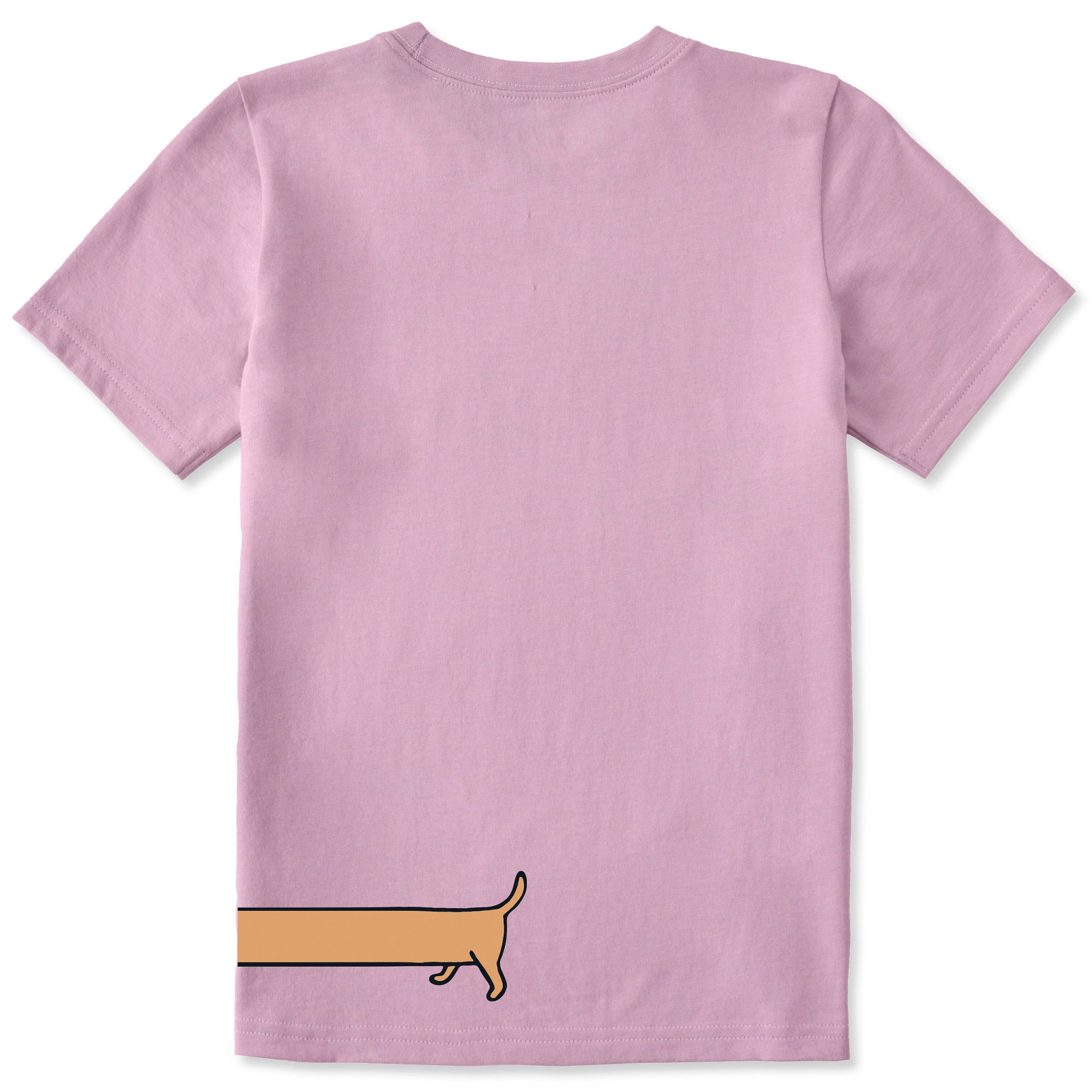 Kids Weenie Dog Short Sleeve Crusher Tee