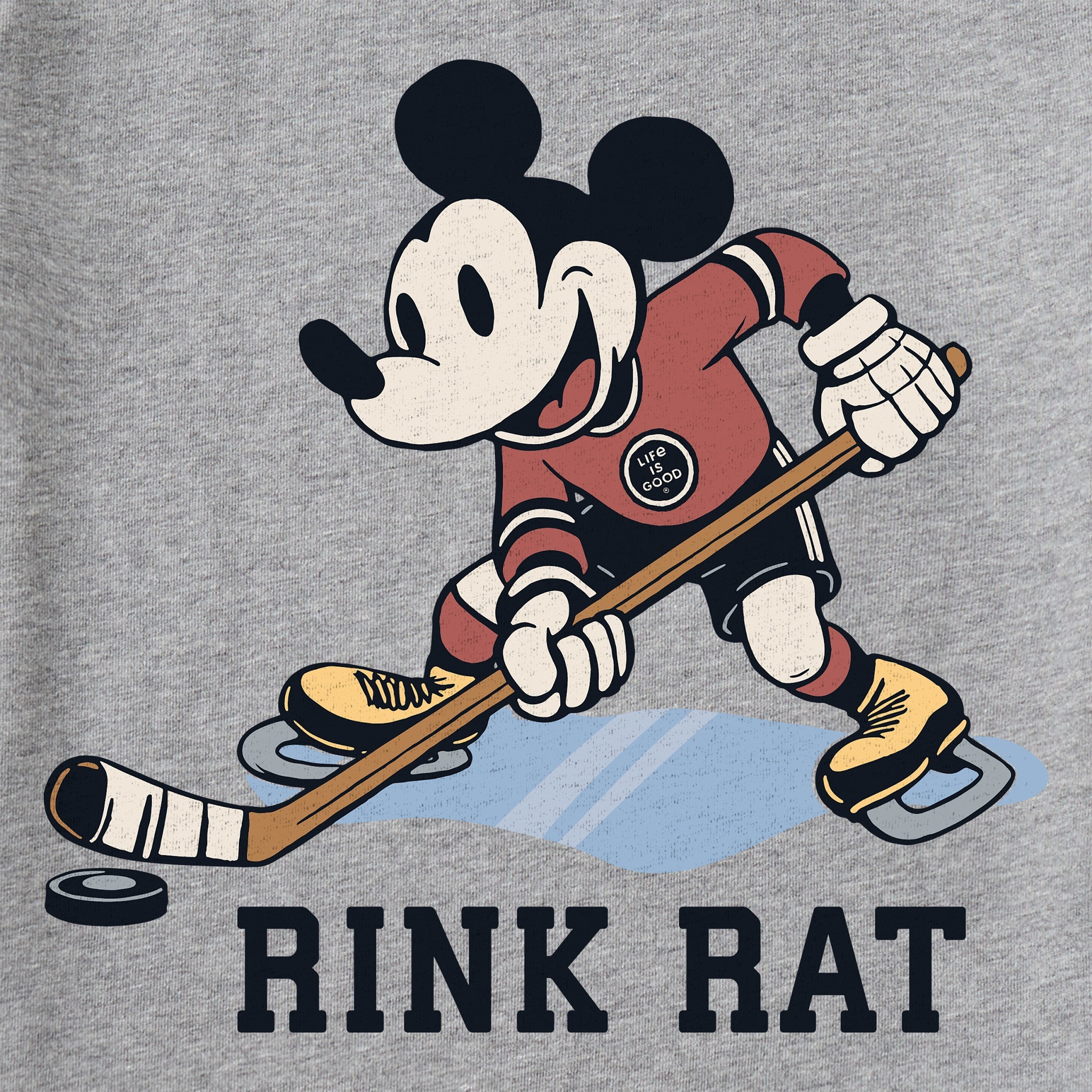 Kids Rink Rat Long Sleeve Crusher Tee