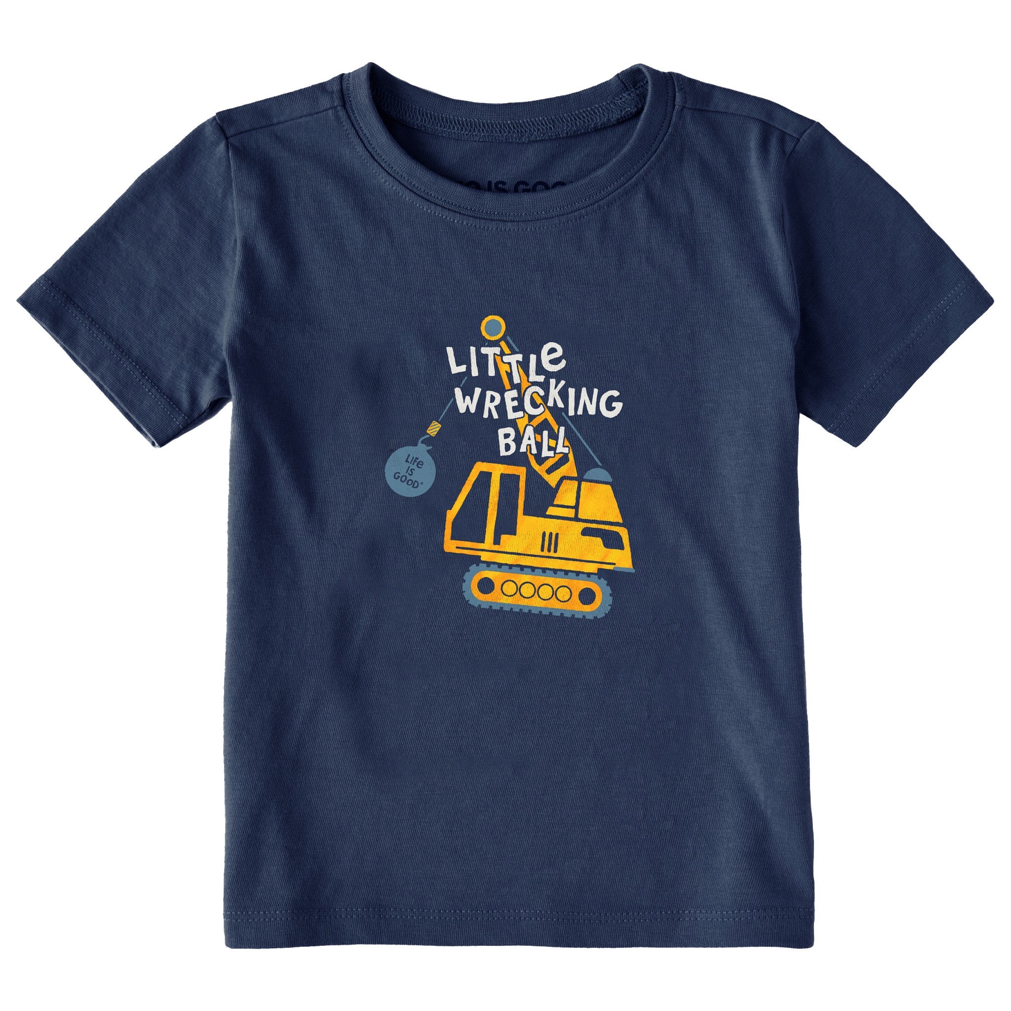 Toddler Little Wrecking Ball Short Sleeve Crusher Tee