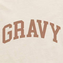 Women's Gravy Athletic Arch Short Sleeve Crusher Boxy Tee