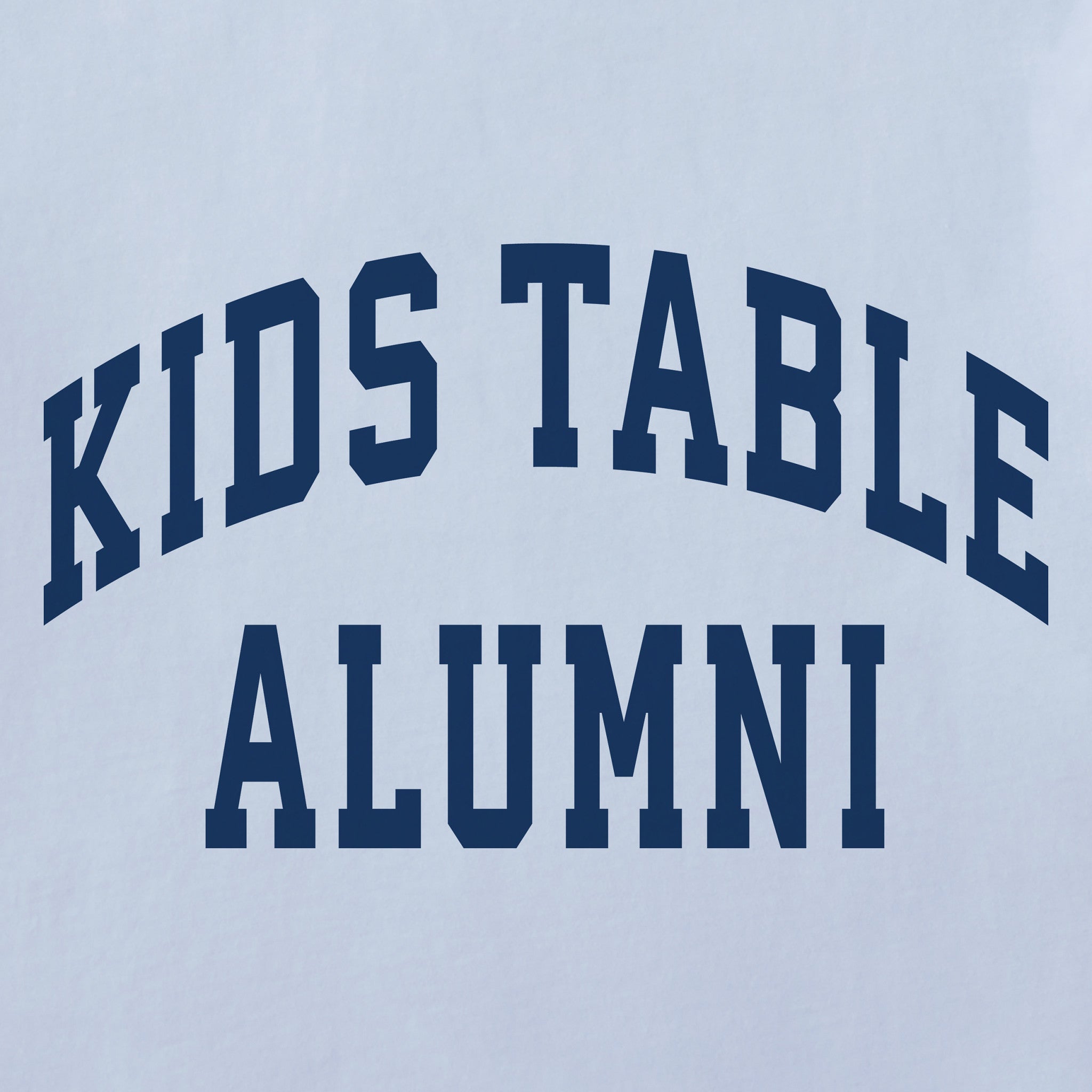 Women's Kids Table Alumni Arch Short Sleeve Crusher Boxy Tee