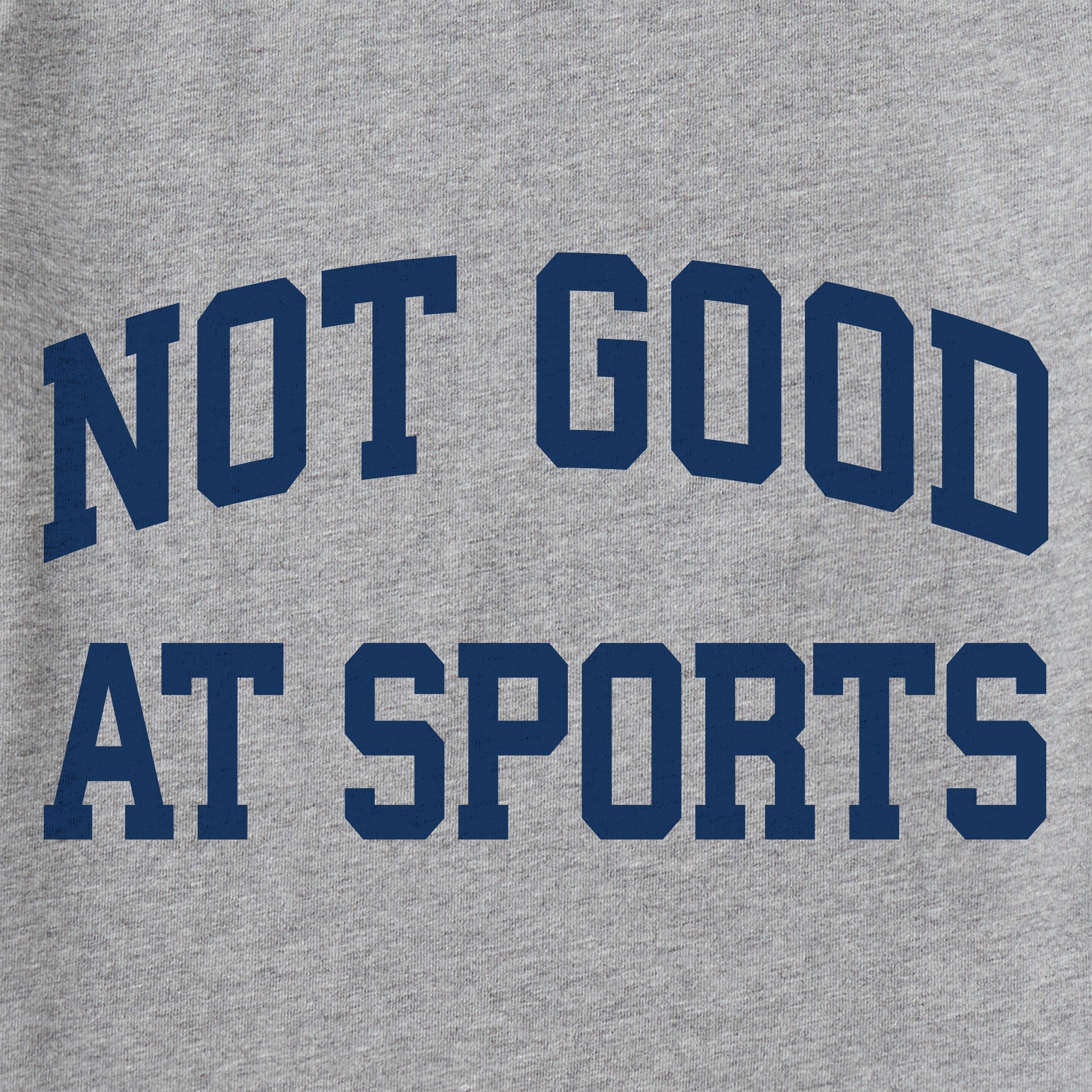 Men's Not Good at Sports Arch Long Sleeve Crusher Tee