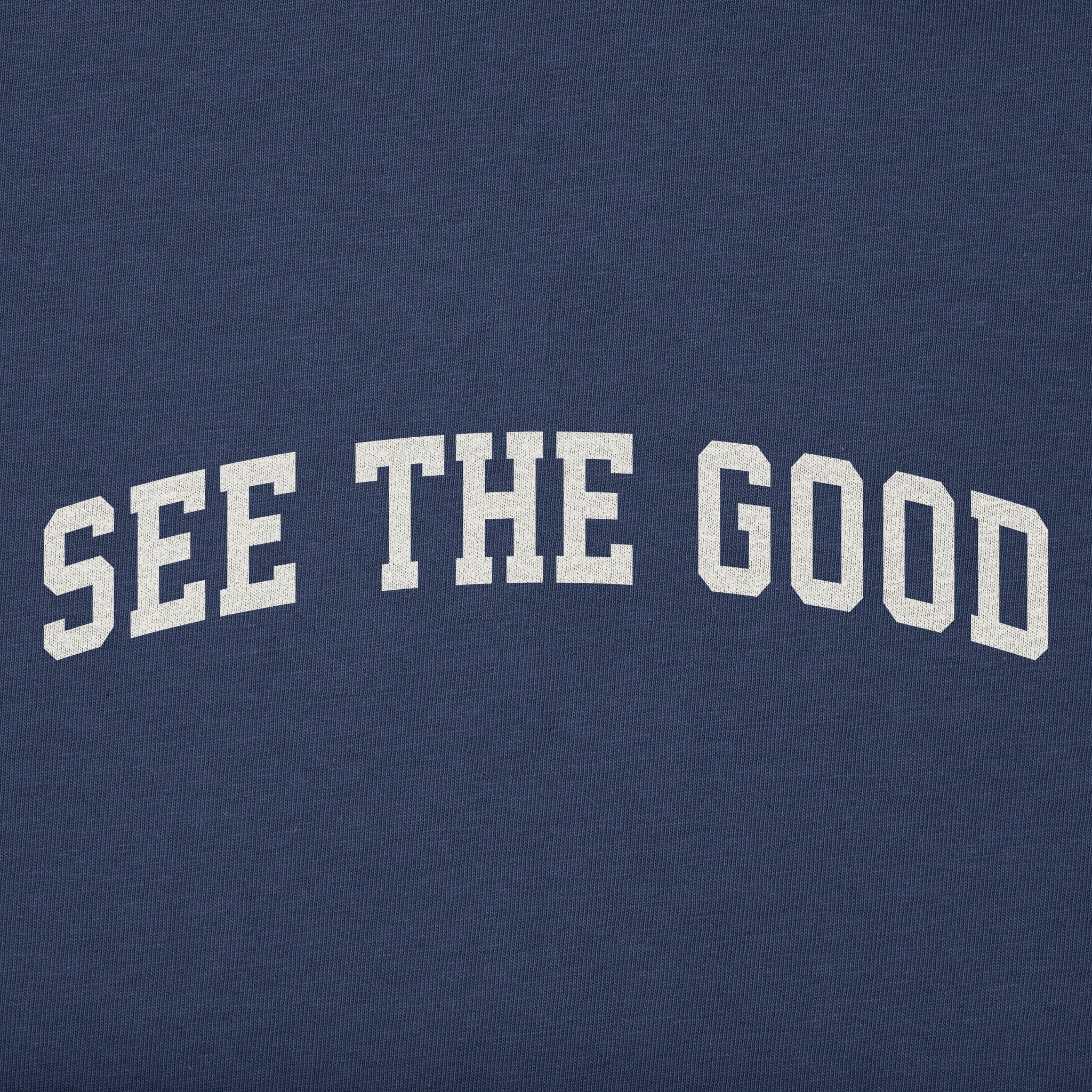 Men's See the Good Arch Long Sleeve Crusher Tee