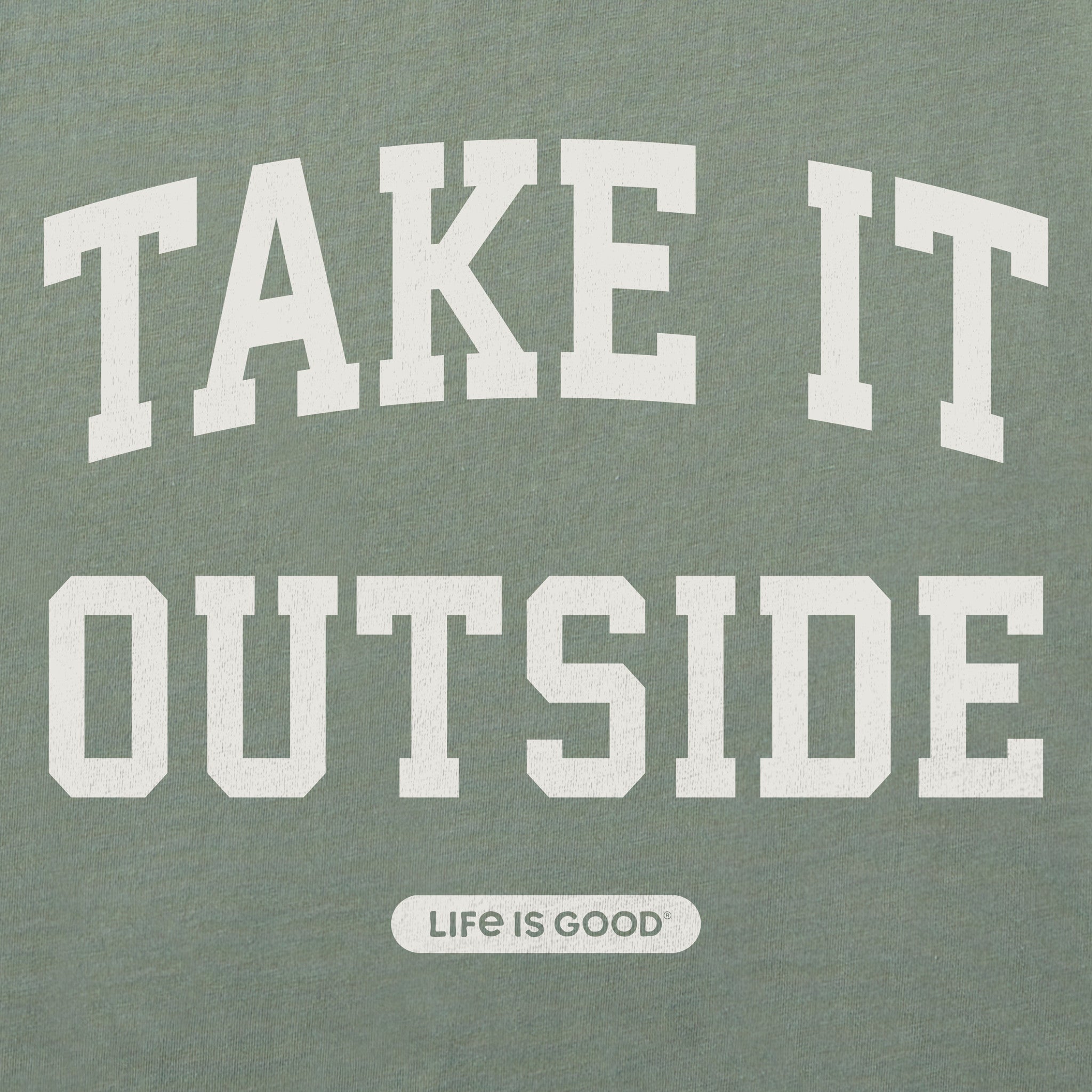 Men's Take it Outside Arch Long Sleeve Crusher Tee