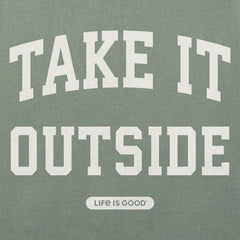 Men's Take it Outside Arch Long Sleeve Crusher Tee