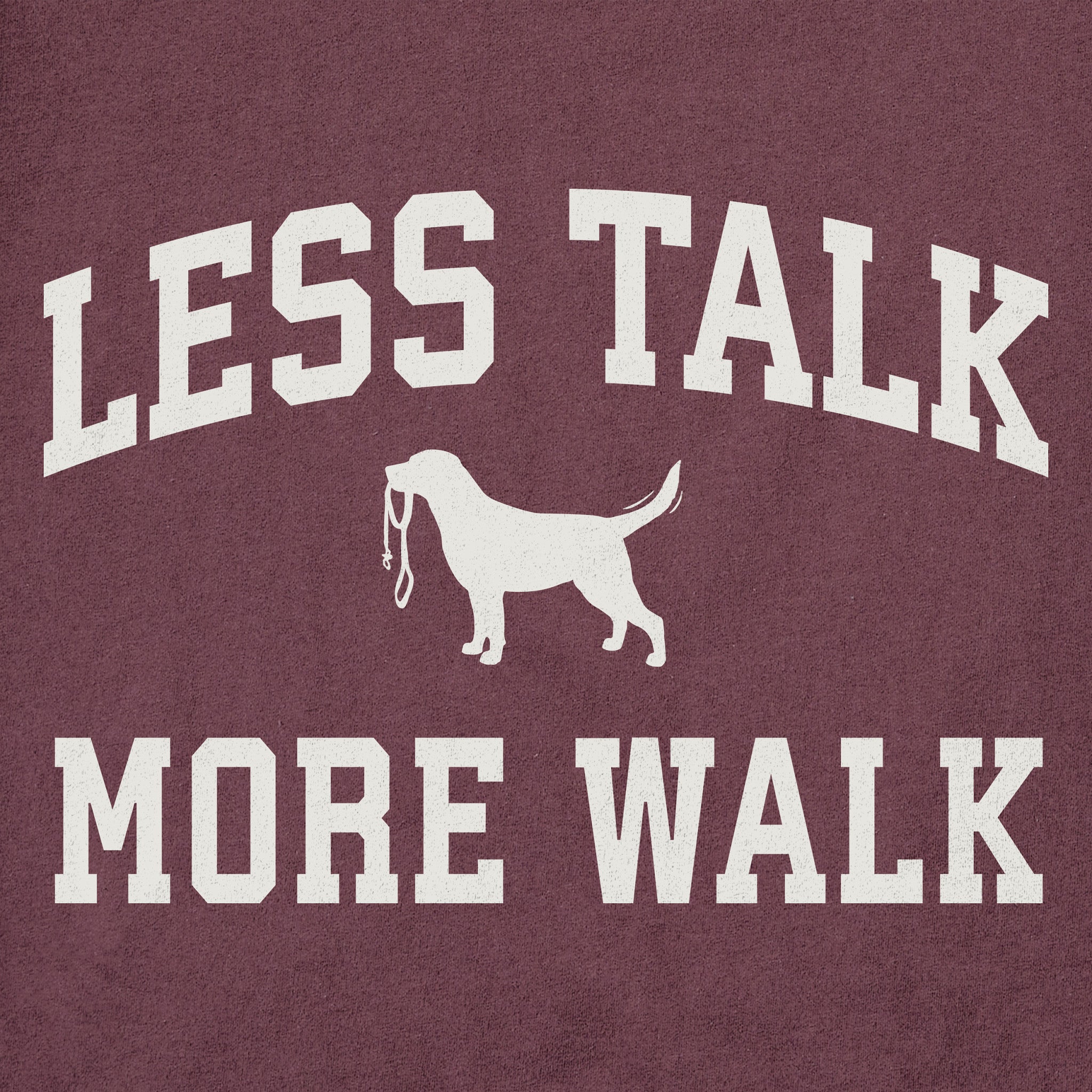 Men's Less Talk More Walk Arch Short Sleeve Crusher Tee
