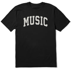 Men's Music Arch Short Sleeve Crusher Tee