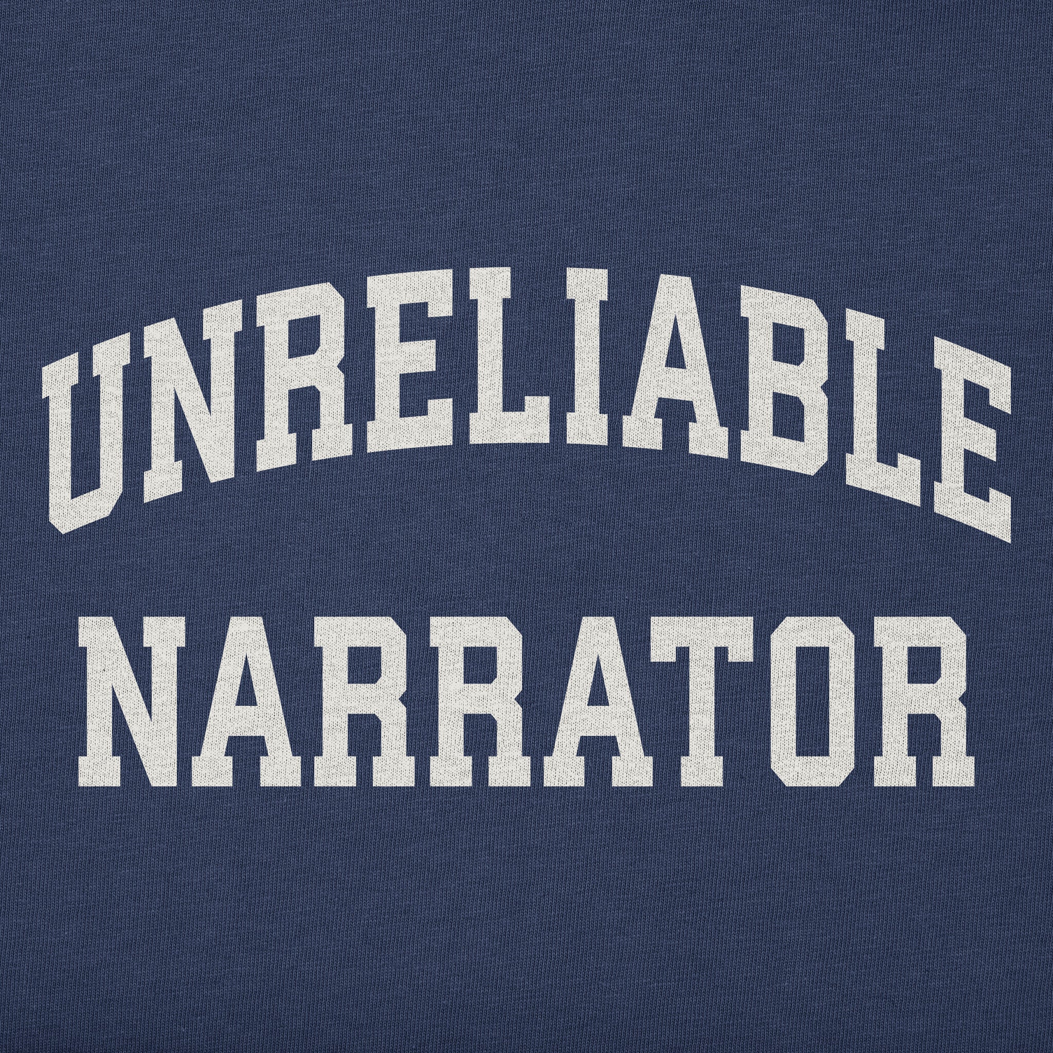 Men's Unreliable Narrator Arch Short Sleeve Crusher Tee