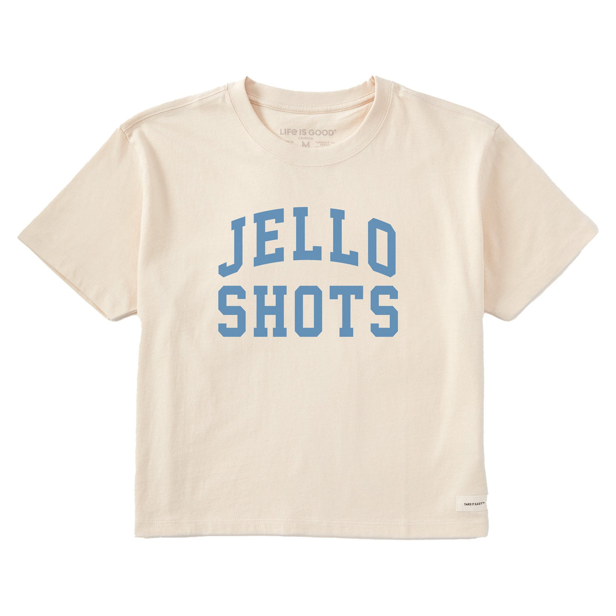 Women's Jello Shots Arch Short Sleeve Crusher Boxy Tee