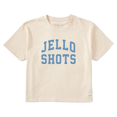 Women's Jello Shots Arch Short Sleeve Crusher Boxy Tee