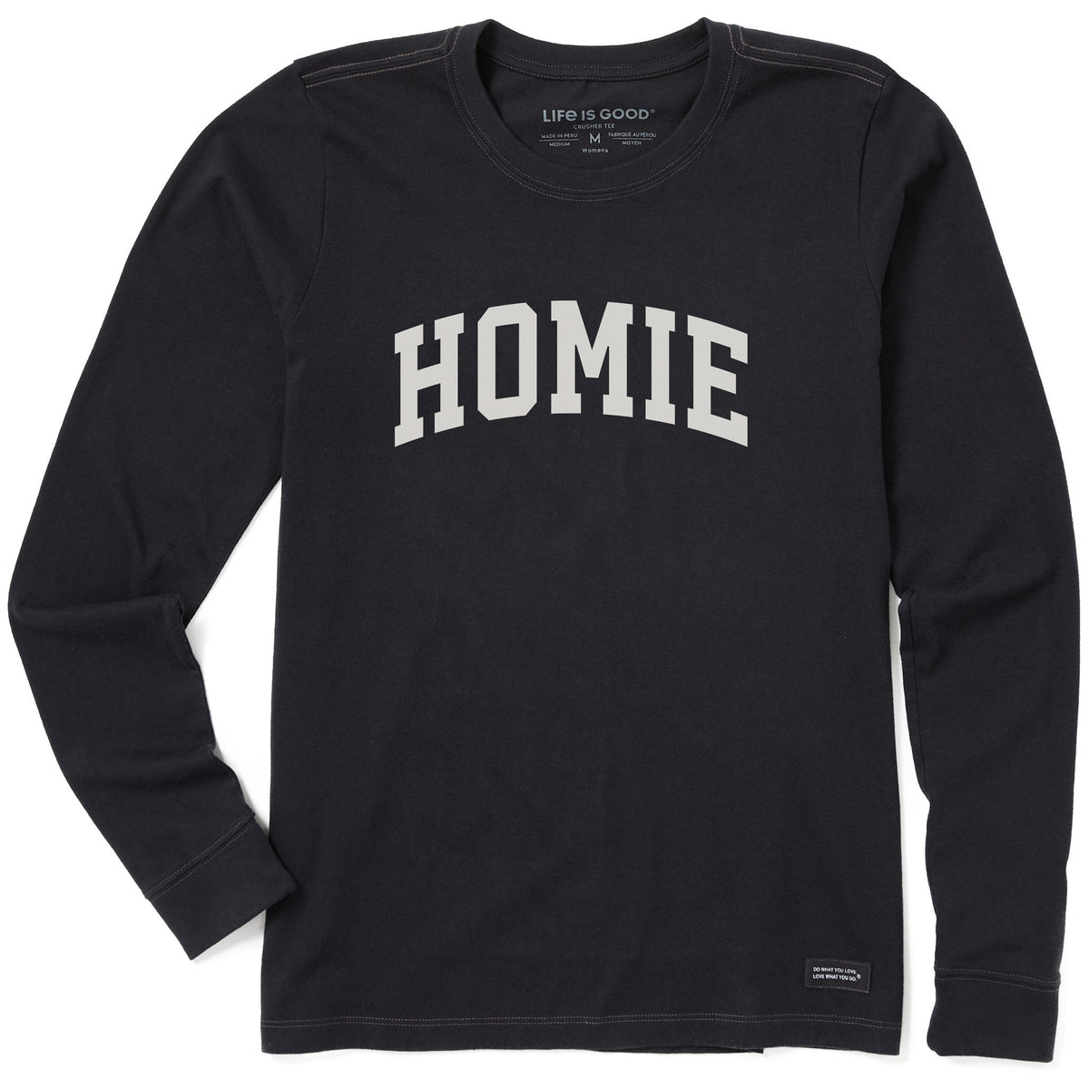 Women's Homie Arch Long Sleeve Crusher Tee