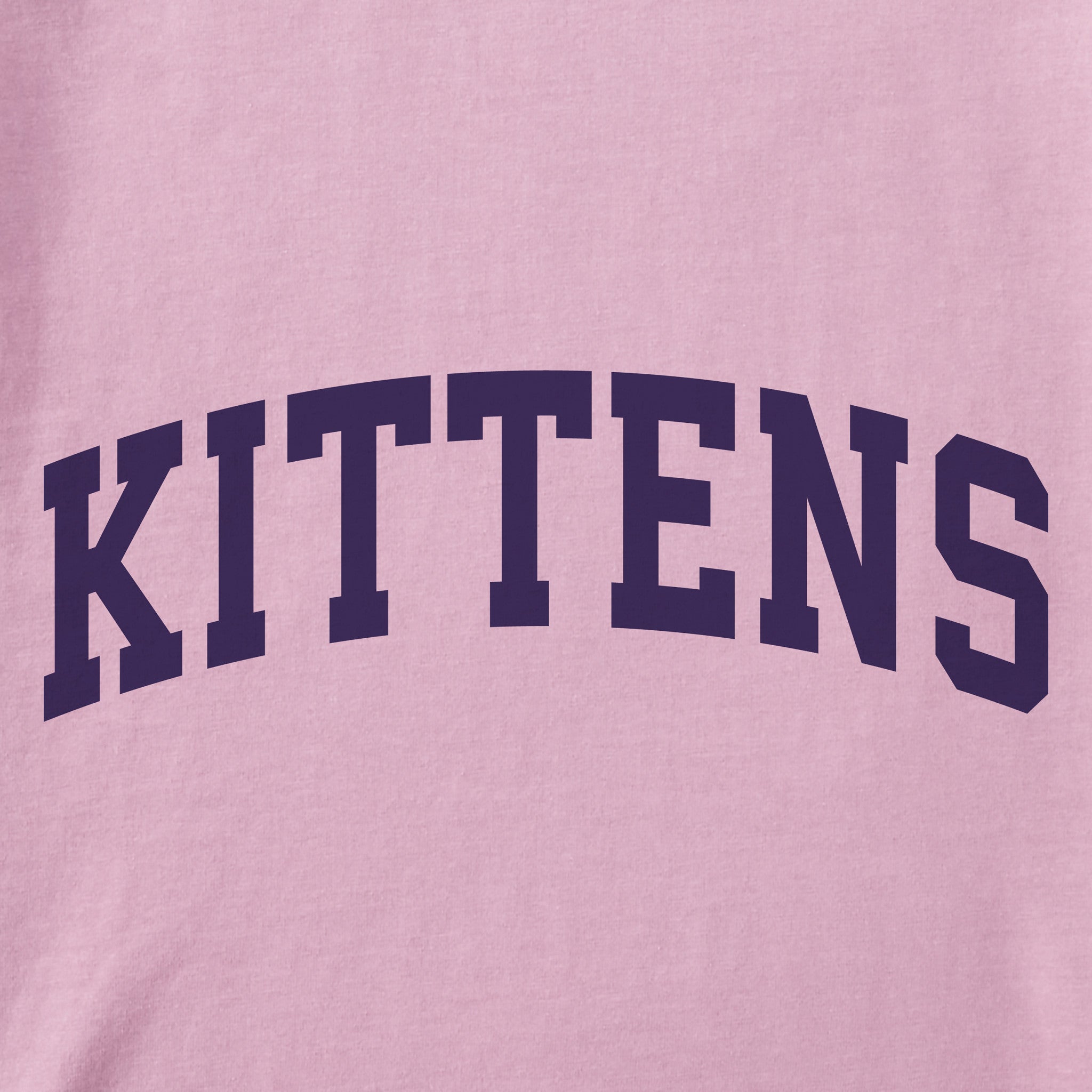 Women's Kittens Arch Short Sleeve Crusher Tee