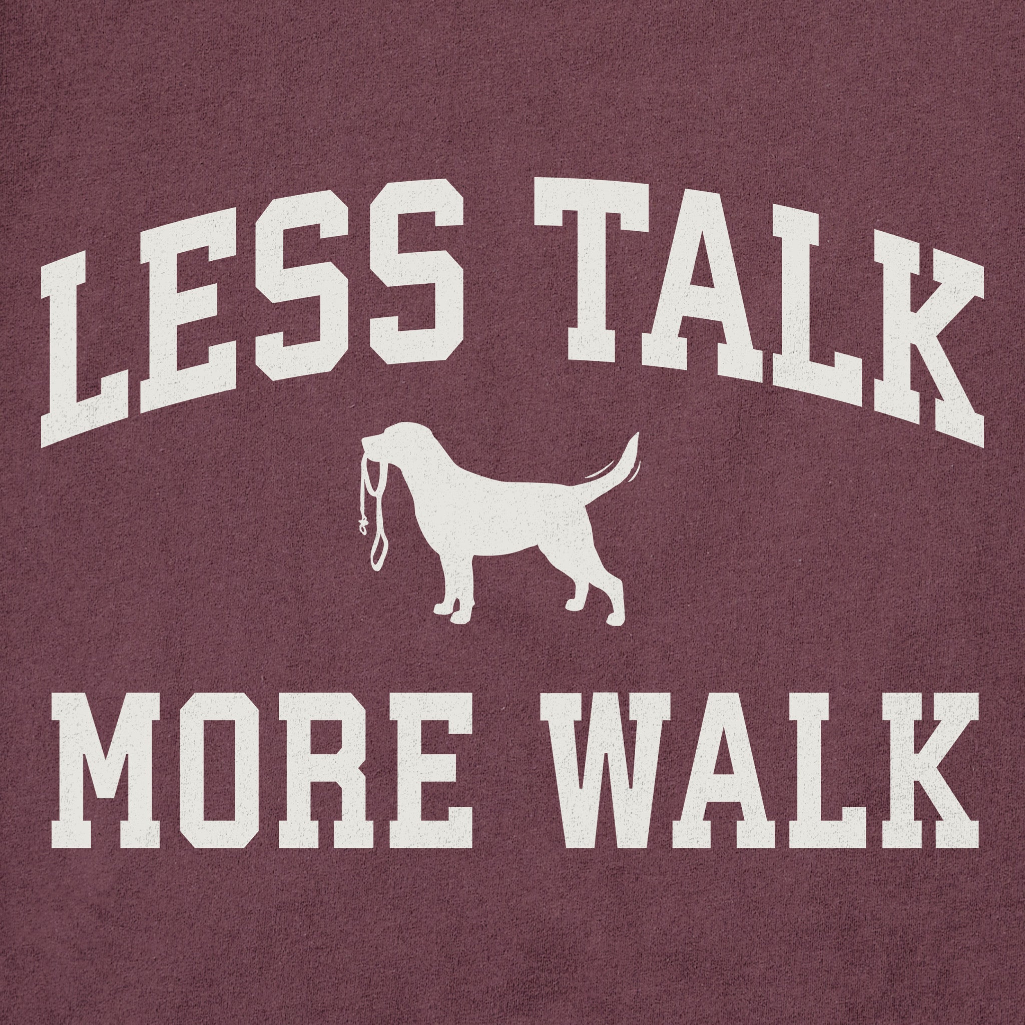 Women's Less Talk More Walk Arch Short Sleeve Crusher Tee