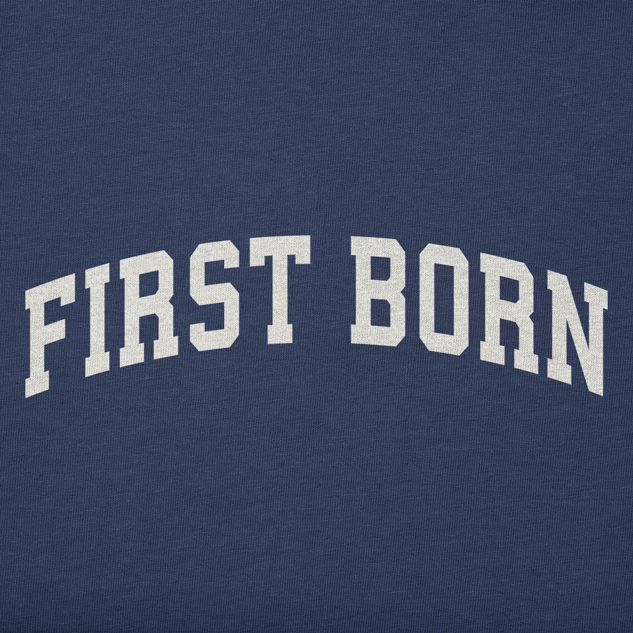 Toddler First Born Arch Short Sleeve Crusher Tee