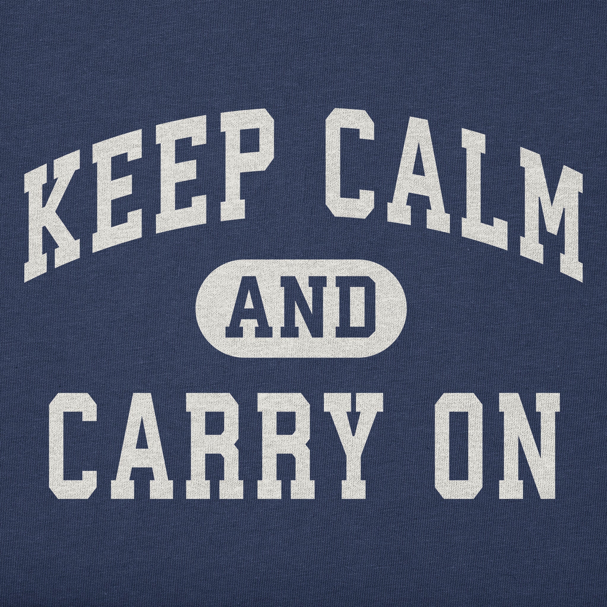Women's Keep Calm Arch Long Sleeve Crusher Tee