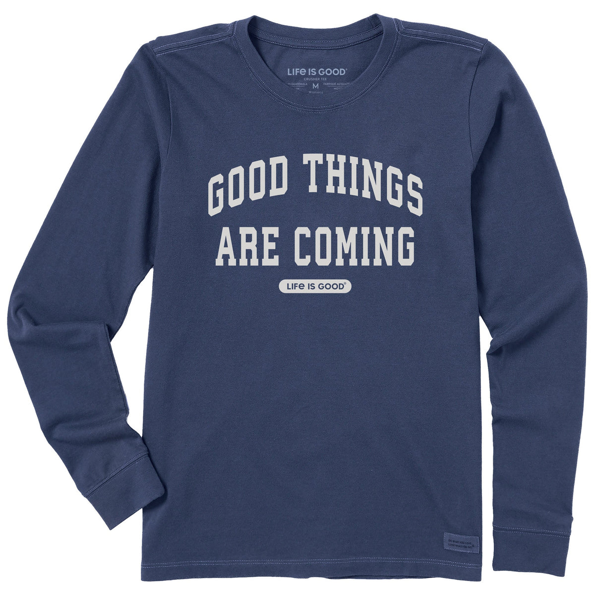 Women's Good Things are Coming Arch Long Sleeve Crusher Tee