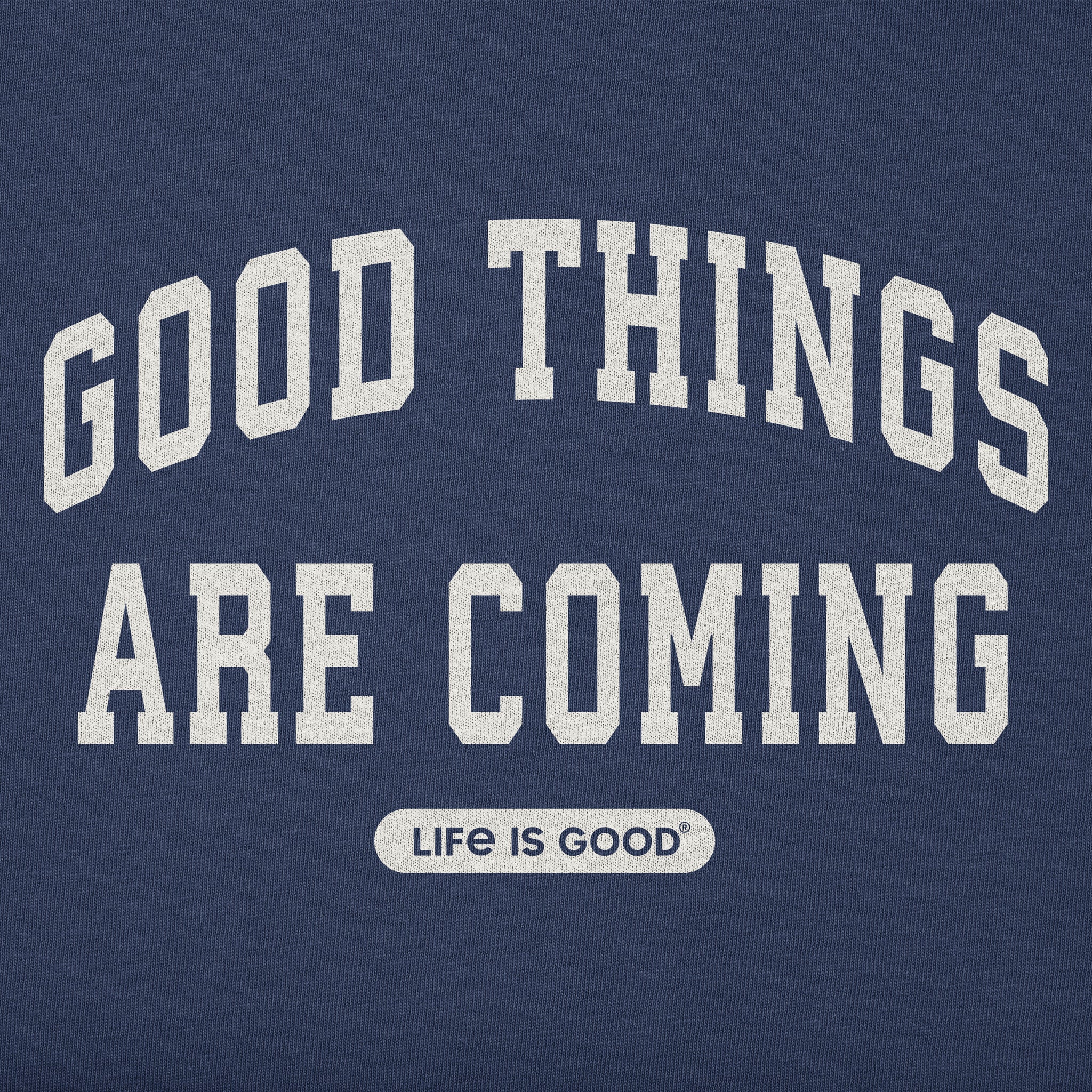 Women's Good Things are Coming Arch Long Sleeve Crusher Tee