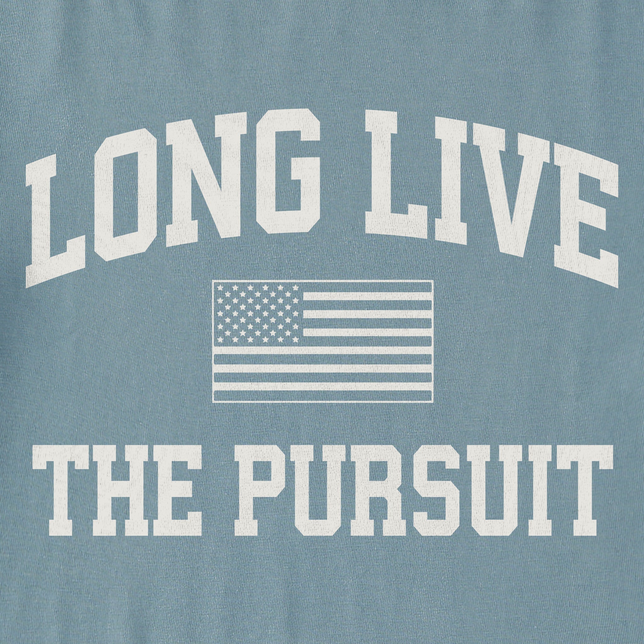 Men's Long Live the Pursuit Arch Short Sleeve Crusher Tee