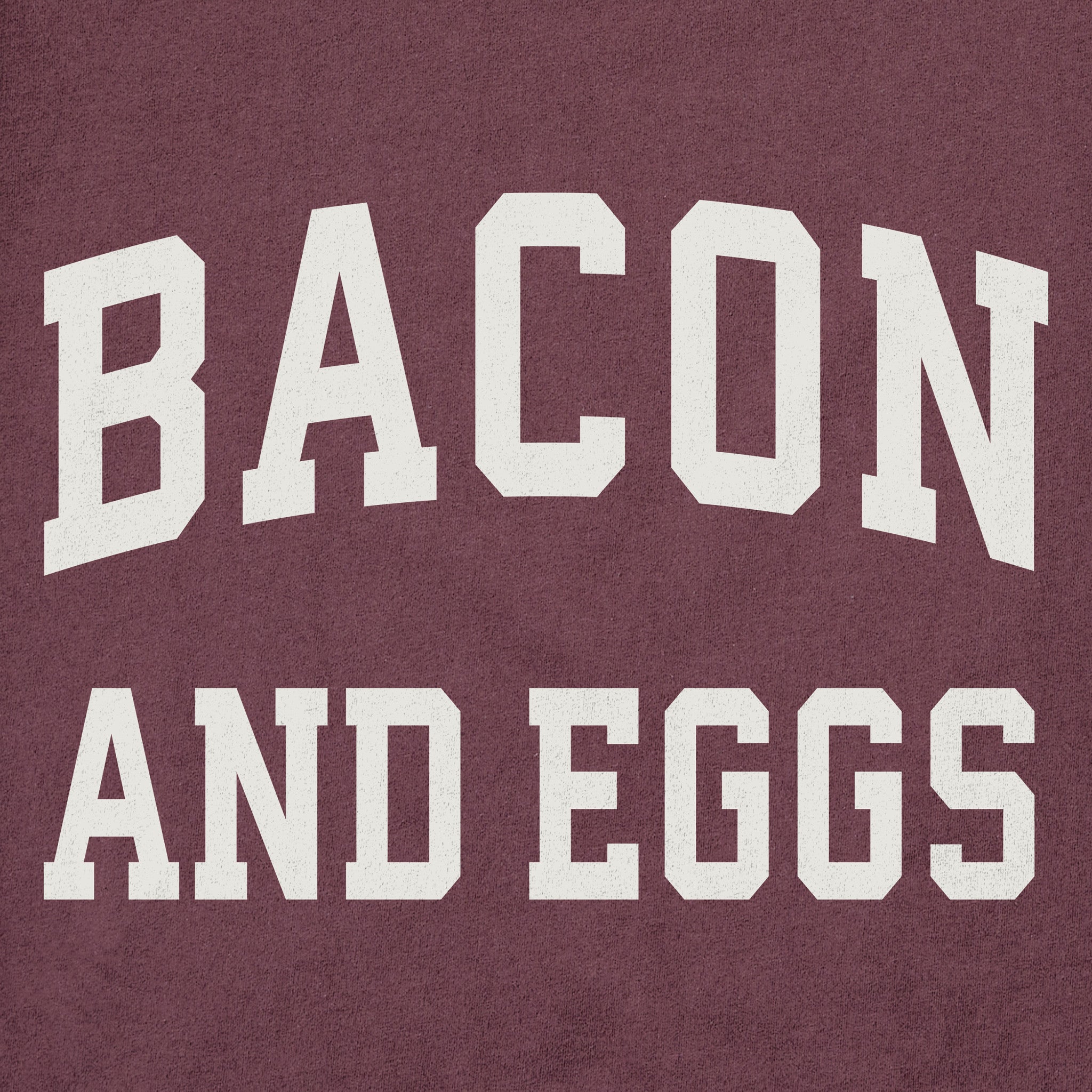 Men's Bacon and Eggs Arch Short Sleeve Crusher Tee