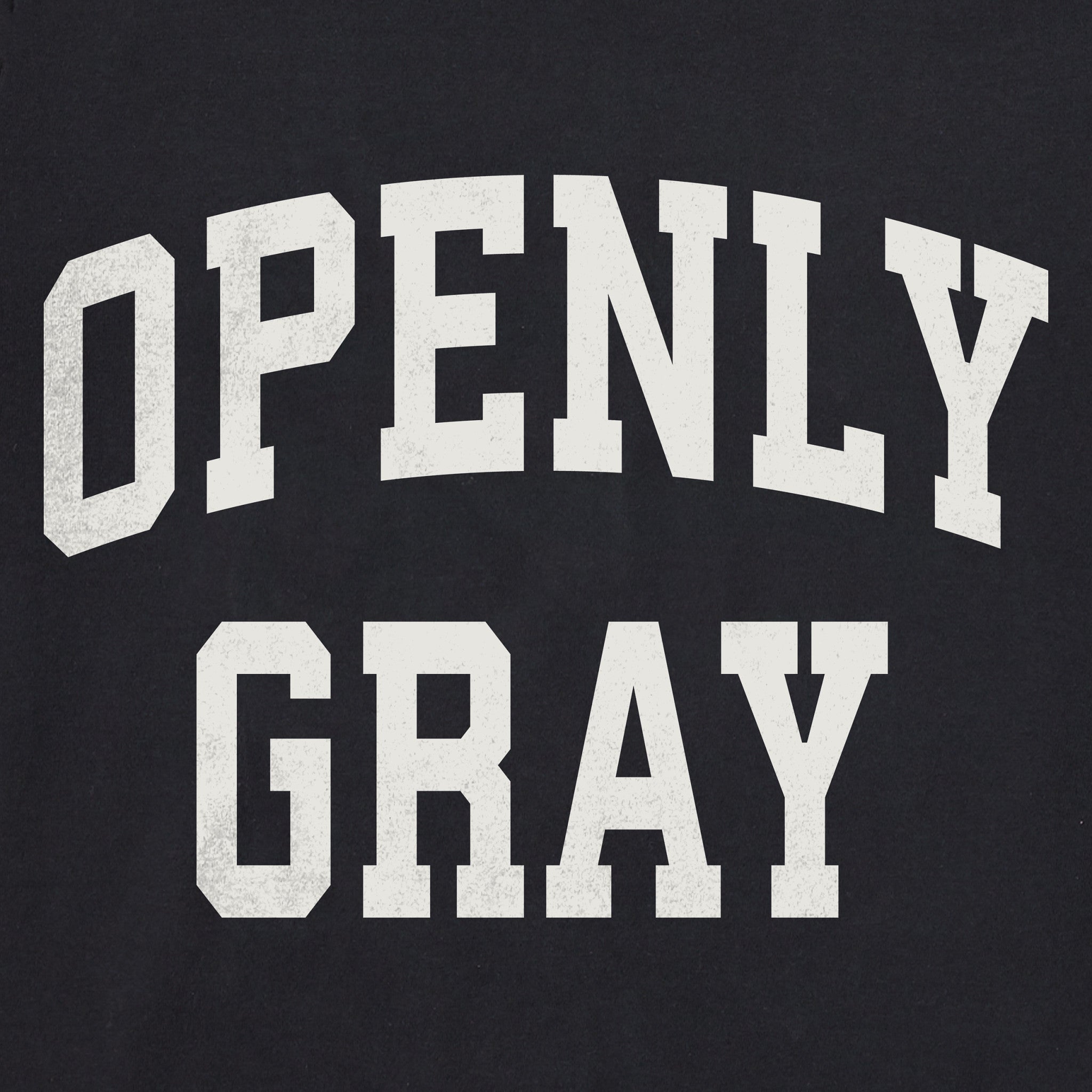 Men's Openly Gray Arch Short Sleeve Crusher Tee
