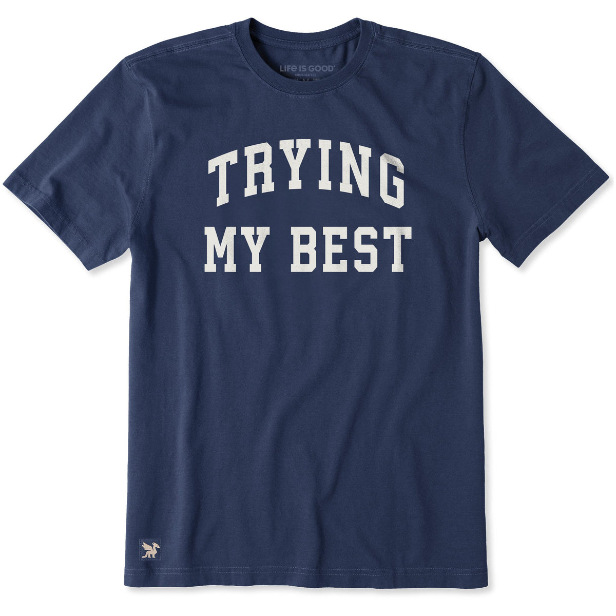 Men's Trying My Best Arch Short Sleeve Crusher Tee