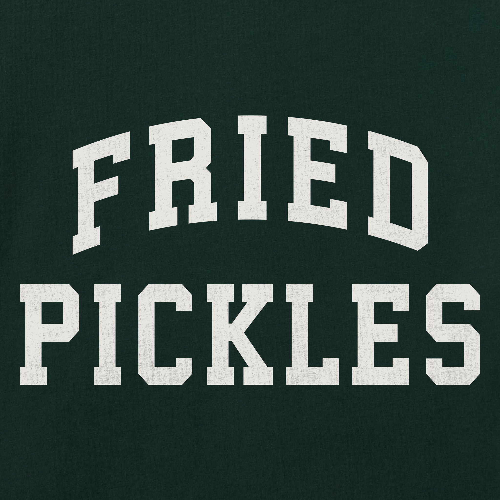 Women's Fried Pickles Arch Short Sleeve Crusher Boxy Tee